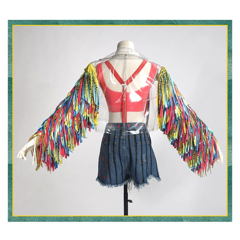 Birds of Prey Harley Quinn Ribbon Outfits Cosplay Costume