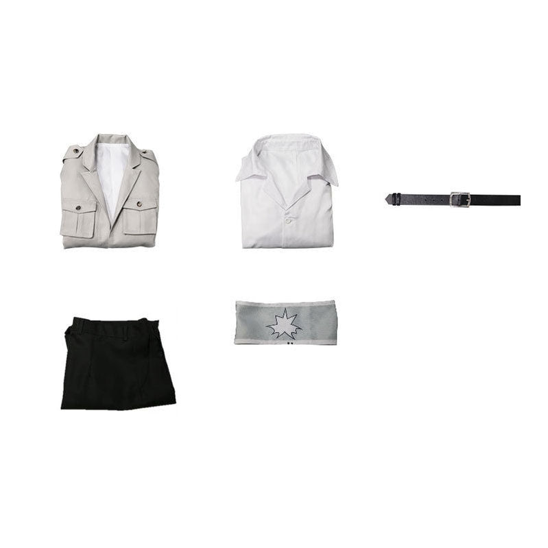 Attack on Titan 4 Season Eren Yaeger Uniform Set Cosplay Costumes
