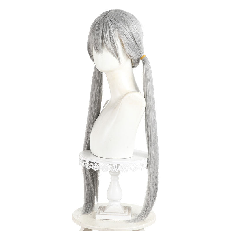 Disney Zootopia Officer Judy Hopps Silver Gray Cosplay Wigs