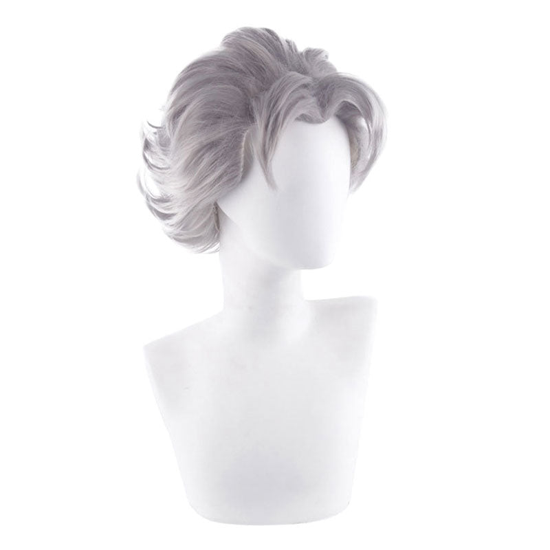 Jojo's Bizarre Adventure: Diamond Is Unbreakable Koichi Hirose Grey Cosplay Wigs