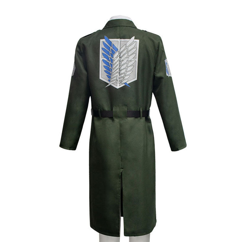 Attack on Titan 4 Season Mikasa Ackerman Survey Corps Uniform Set Cosplay Costume