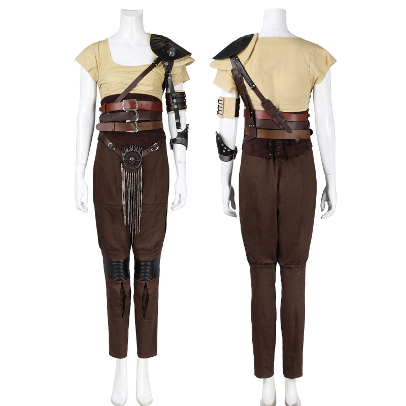 Furiosa: A Mad Max Saga Imperator Furiosa Cosplay Costumes With Cloak