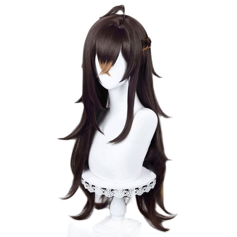 Genshin Impact Dehya Cosplay Wigs With Props