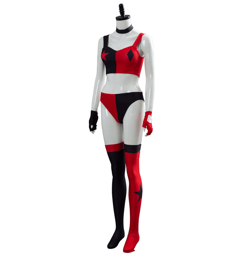 The Suicide Squad Harley Quinn Outfits Cosplay Costumes