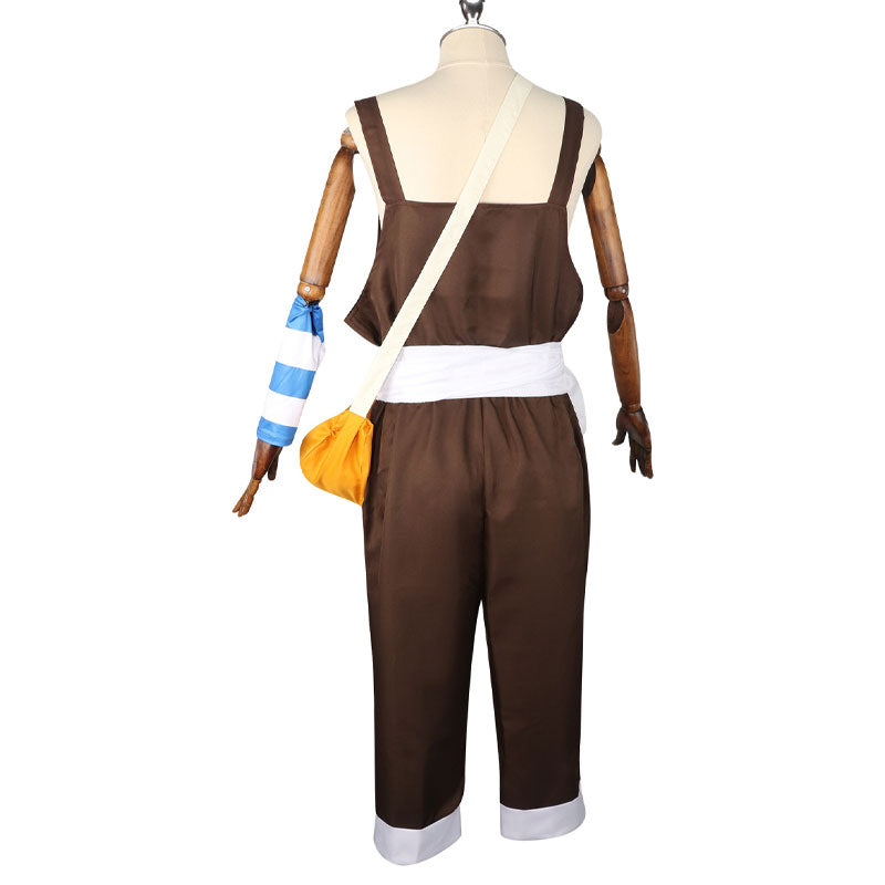 Anime One Piece Usopp Overalls Cosplay Costumes