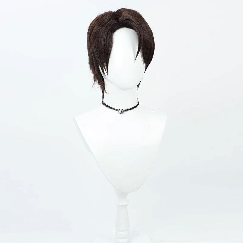 Anime Bleach Sosuke Aizen Brown Cosplay Wigs
