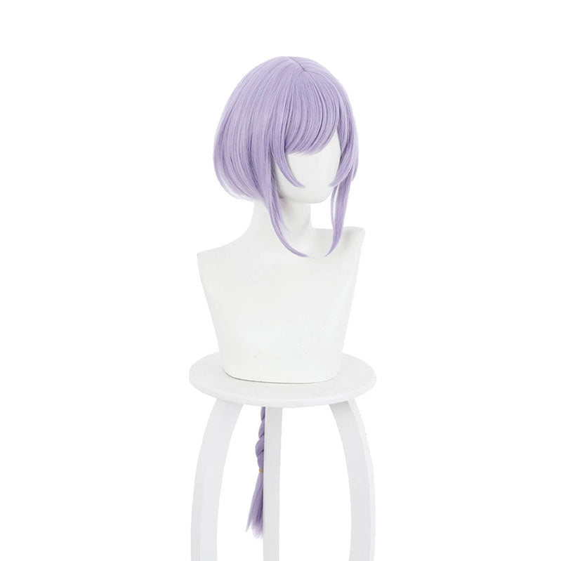 Genshin Impact QiQi Purple Braid Cosplay Wigs