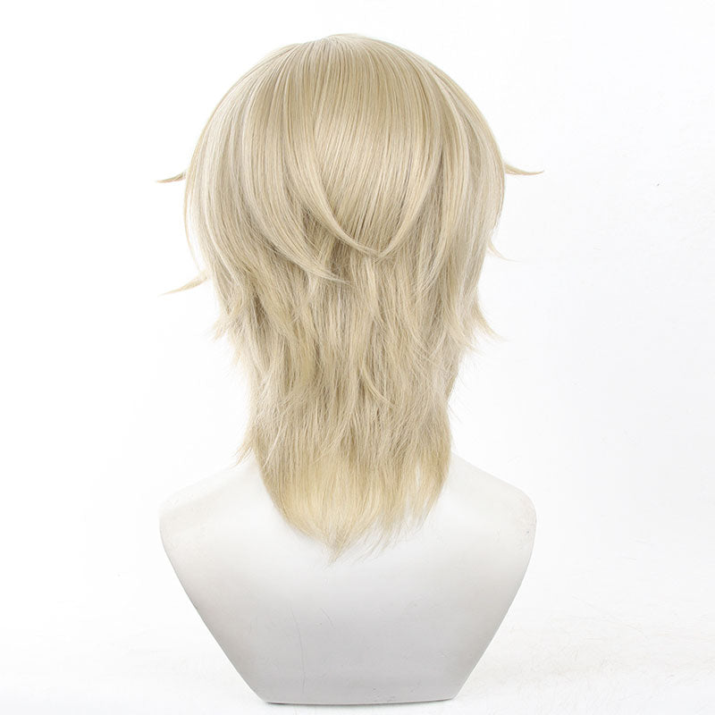Honkai: Star Rail Aventurine Gold Cosplay Wigs