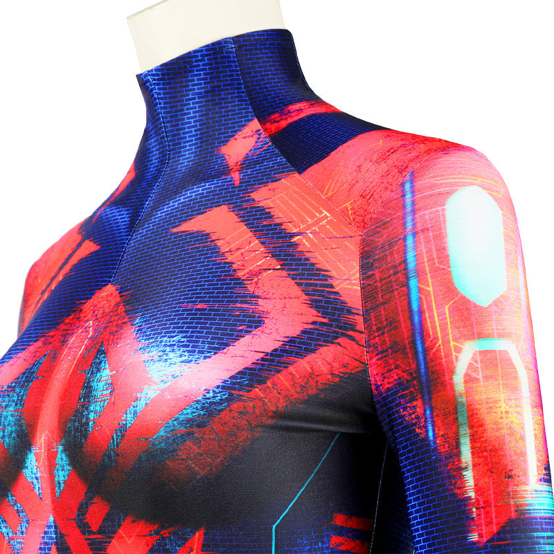 Spider-Man 2099 Across The Spider-Verse Miguel O'Hara Female Jumpsuit Costumes