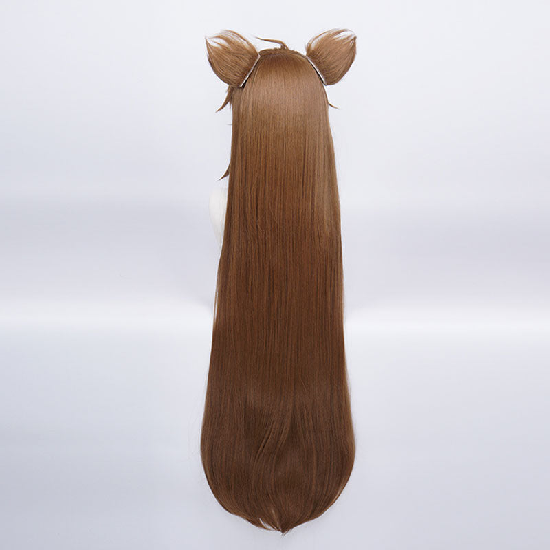 Genshin Impact Miss Hina Inugami Cosplay Wigs With Ears