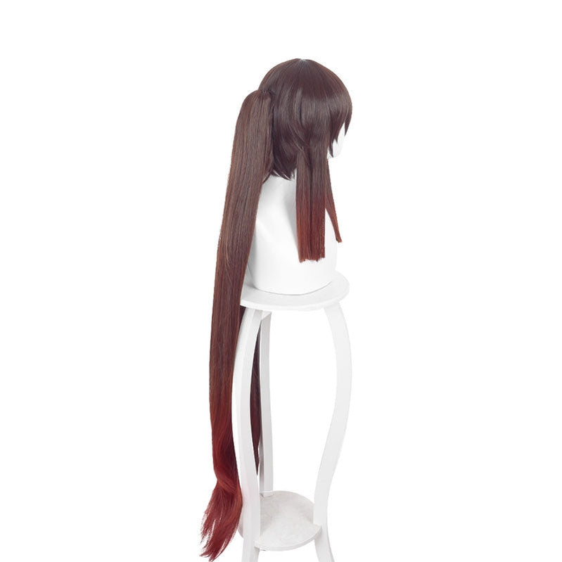 Genshin Impact Hu Tao Dark brown Long Cosplay Wig