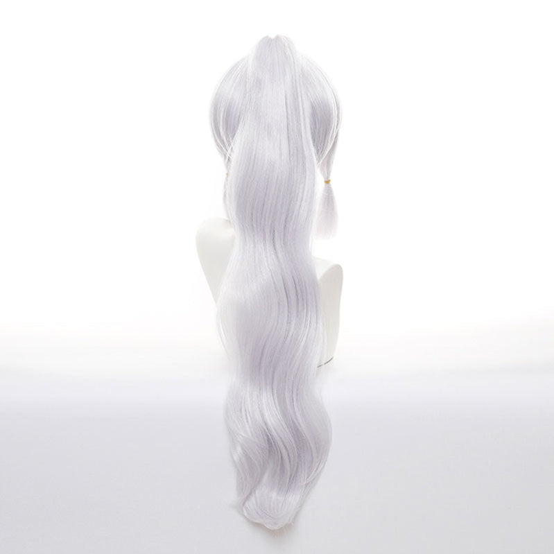Genshin Impact Kamisato Ayaka Silver Purple Cosplay Wigs