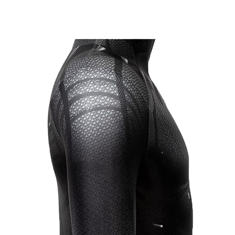 Movie Captain America Civil War Black Panther Children Jumpsuit Cosplay Costume