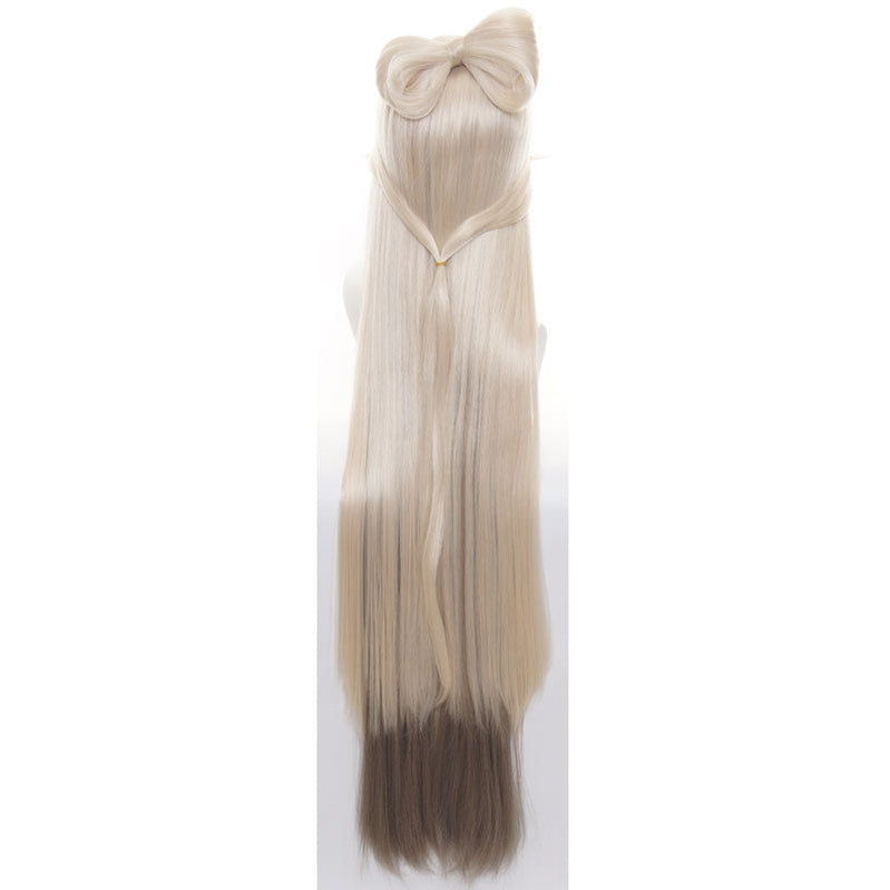 Genshin Impact Ningguang Long Blonde Cosplay Wigs