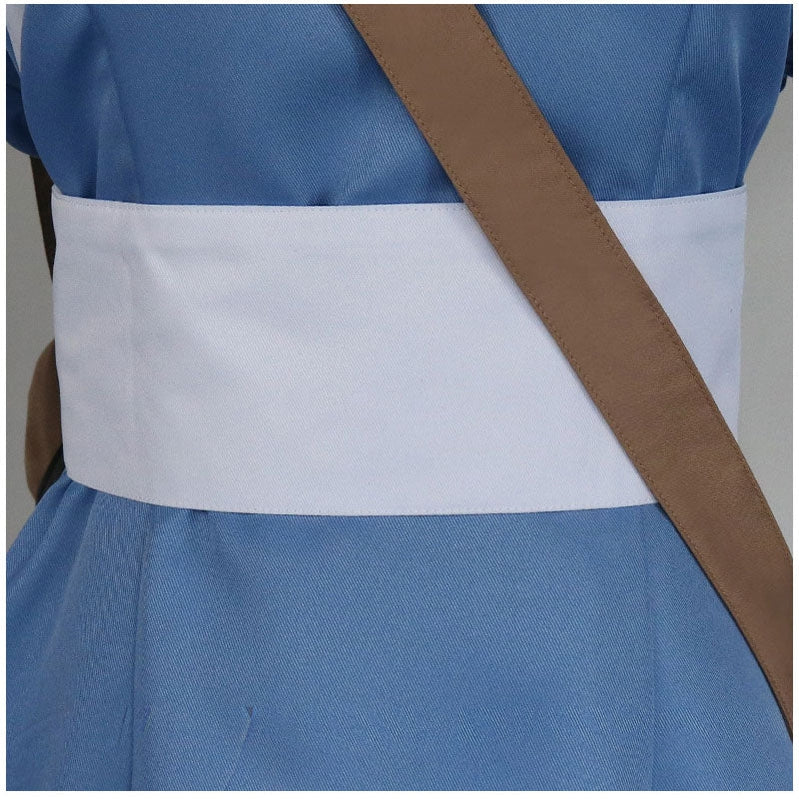 Avatar: The Last Airbender Katara Blue Dress Outfit Cosplay Costumes