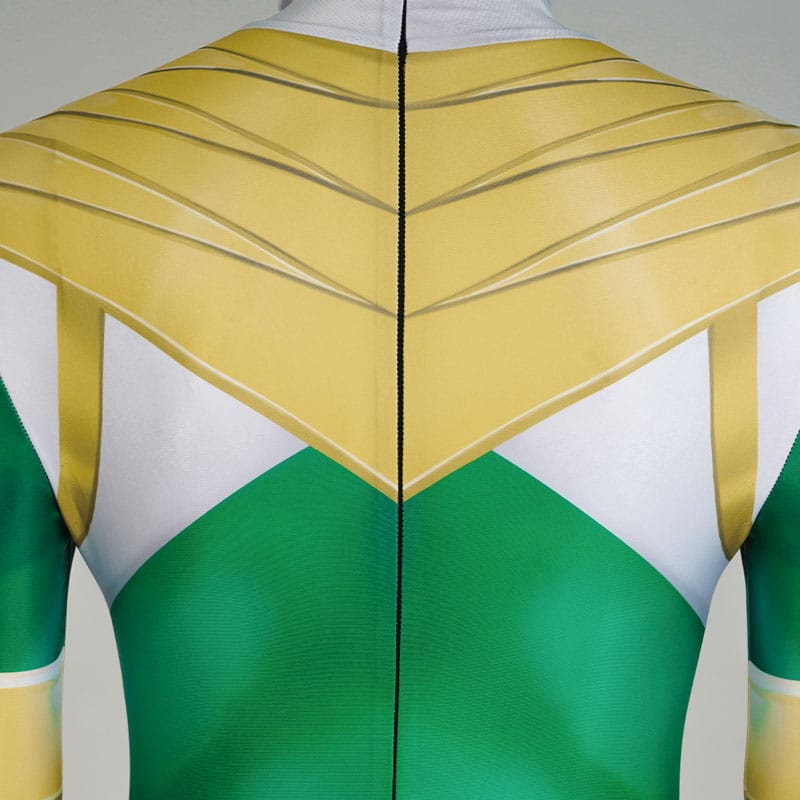 Mighty Morphin Power Rangers Yamato Tribe Knight Burai Dragon Ranger Green Ranger Cosplay Costumes