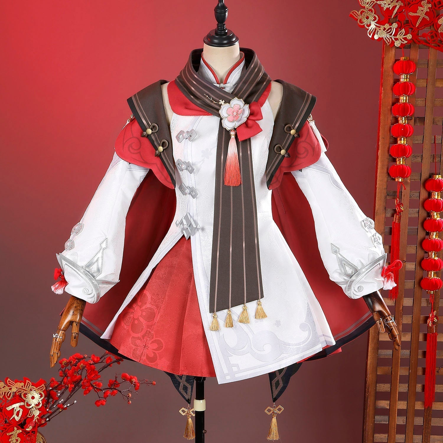 Game Genshin Impact Hu Tao Lantern Rite Suit Cosplay Costumes
