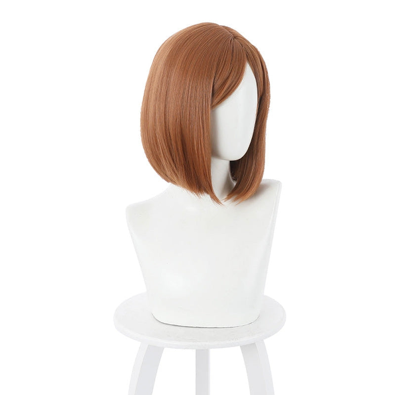 Jujutsu Kaisen Nobara Kugisaki Brown Cosplay Wig