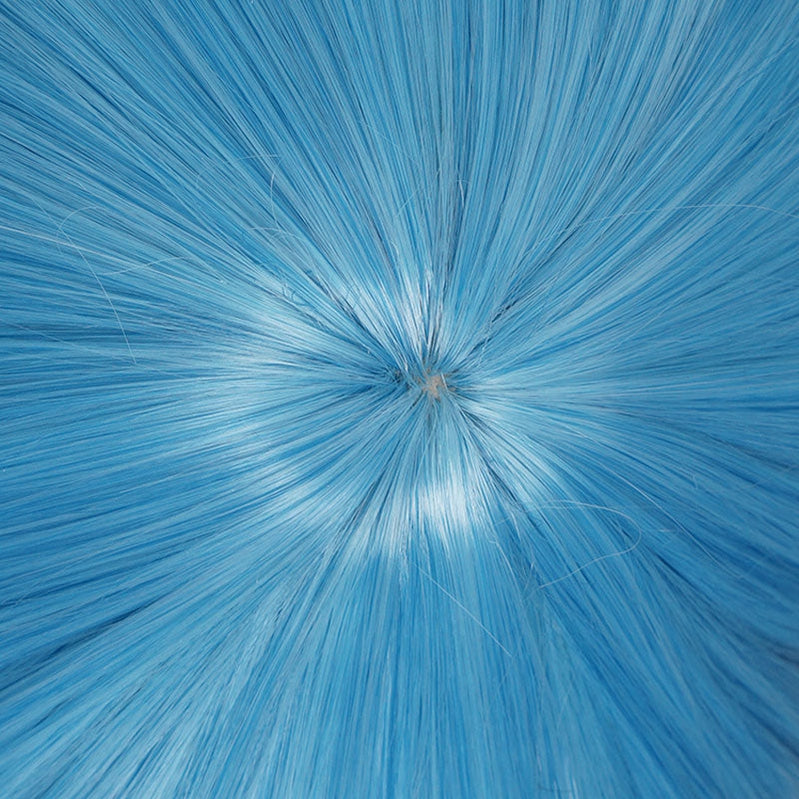 Jujutsu Kaisen Kasumi Miwa Long Blue Cosplay Wigs