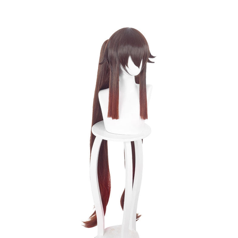 Genshin Impact Hu Tao Dark brown Long Cosplay Wig