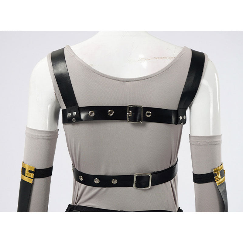 Game LOL Arcane 2 Vi Combat Suit Cosplay Costumes