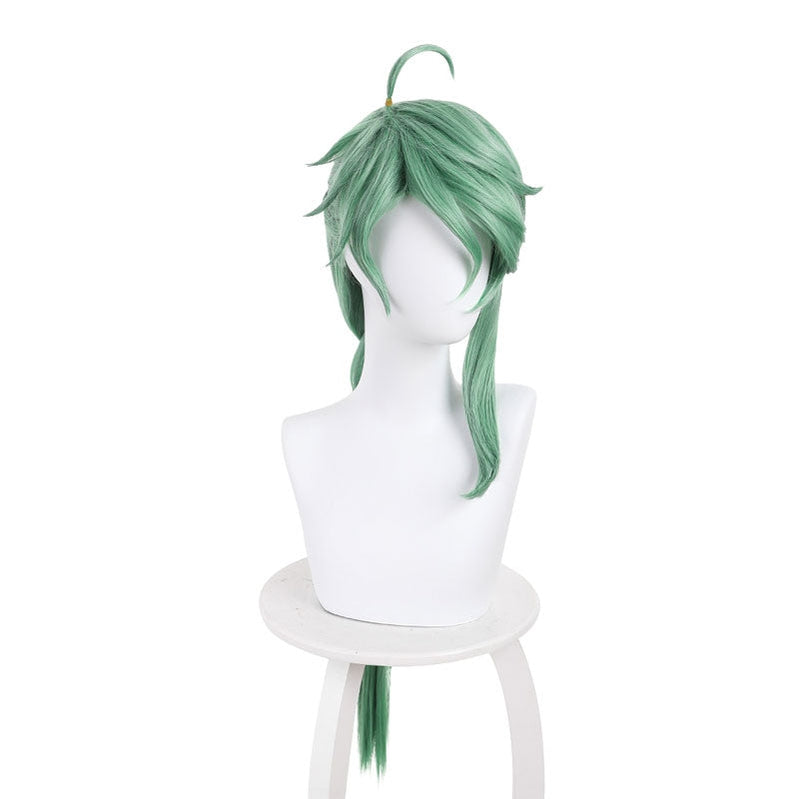 Genshin Impact Baizhu Long Green Cosplay Wigs