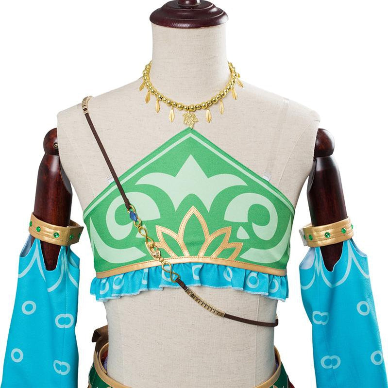 The Legend of Zelda Breath of the Wild Gerudo Link Halloween Cosplay Costumes
