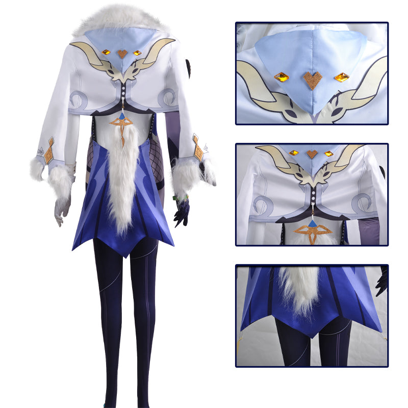 Genshin Impact Yelan Cosplay Costumes