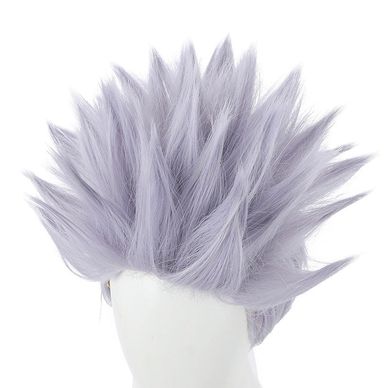 Jujutsu Kaisen Satoru Gojo Short Purple Cosplay Wigs