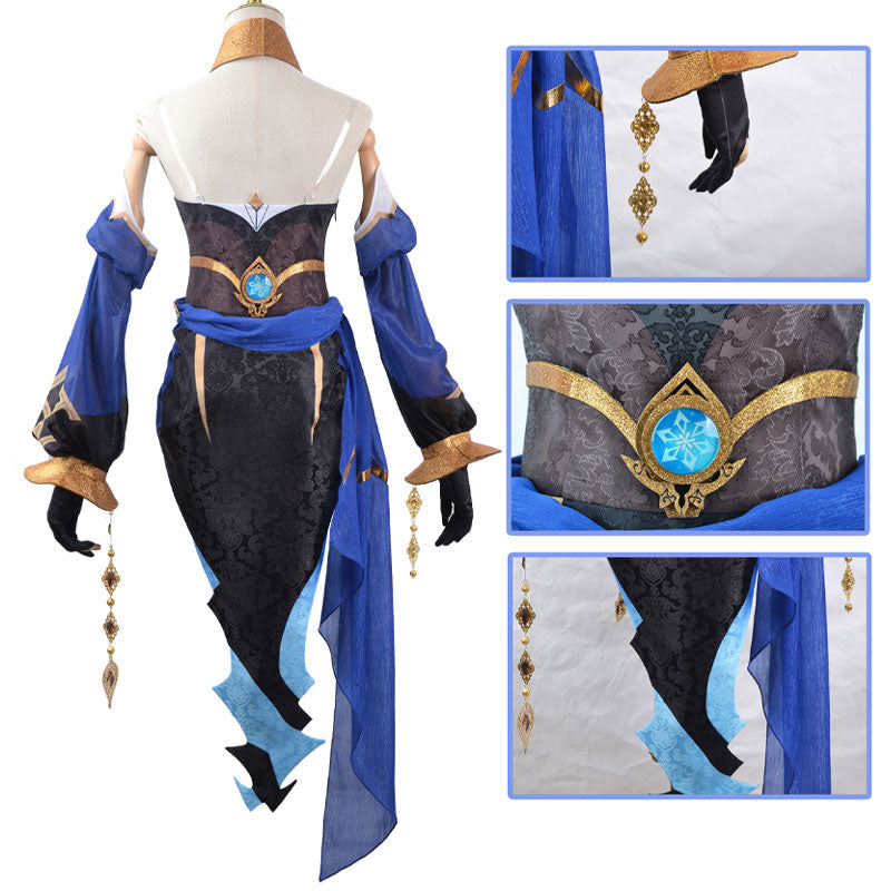Genshin Impact Layla Cosplay Costumes
