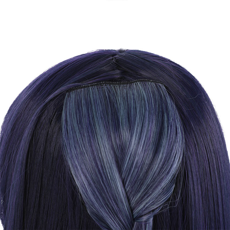 Genshin Impact Yun Jin Long Dark Purple Cosplay Wigs