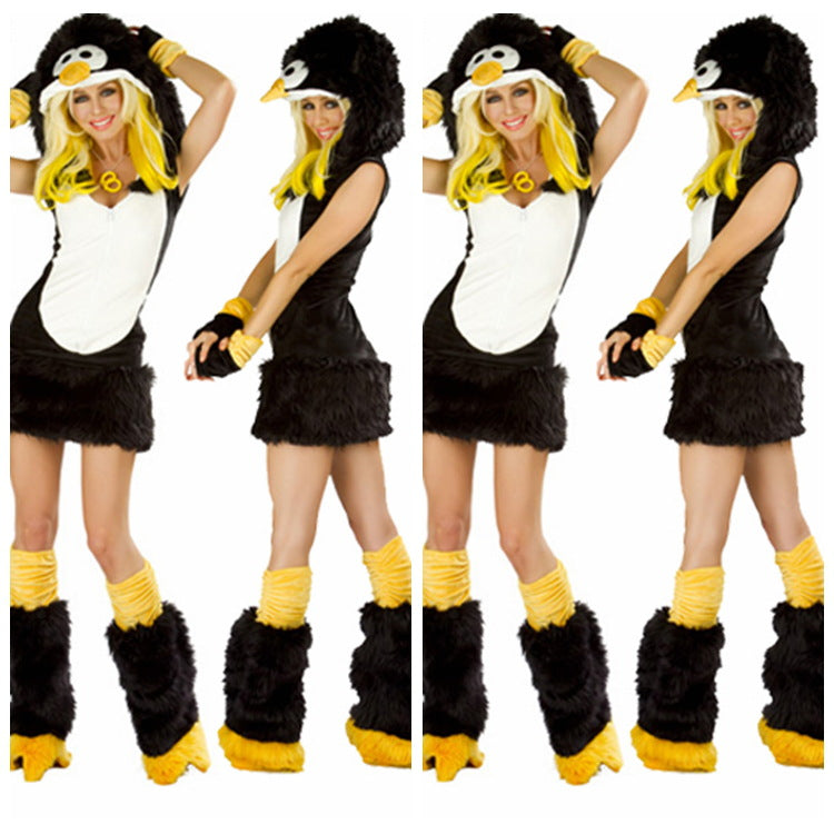 Deluxe Penguin Halloween Animal Costume Cute cartoon maomao Uniform