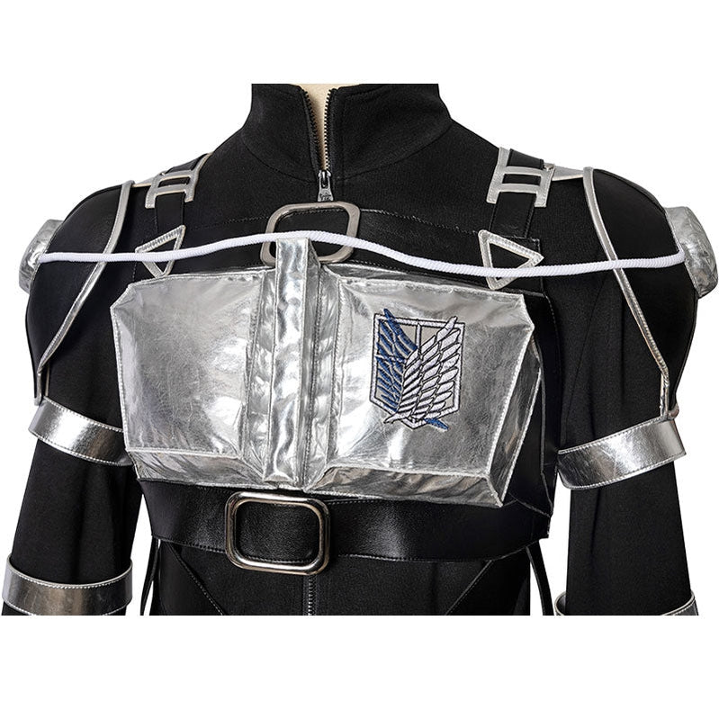 Attack on Titan: The Final Season 4 Levi Ackerman Uniform Set Cosplay Costumes