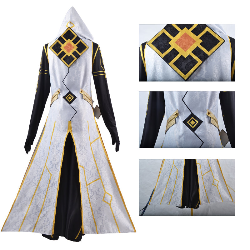 Genshin Impact Zhongli Archon Cosplay Costumes