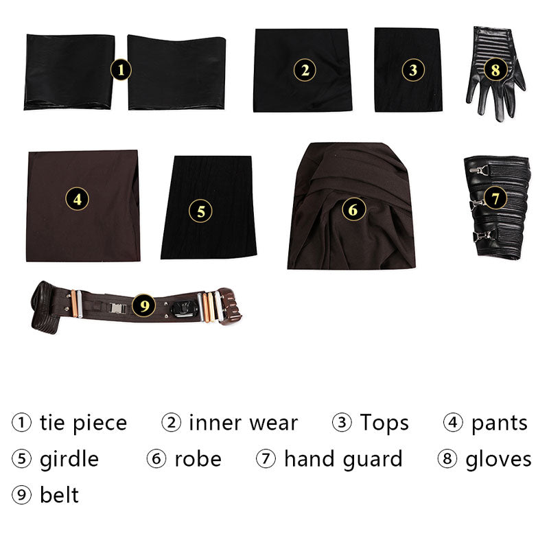 Star Wars£ºEpisode 3 Revenge of the Sith Anakin Skywalker Cosplay Costumes