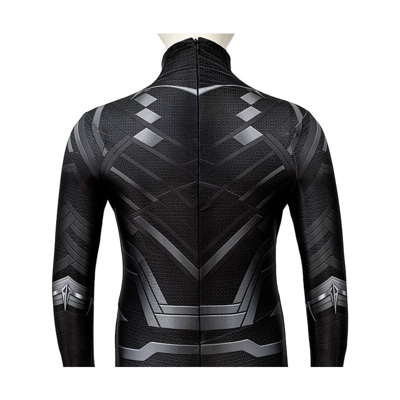 Anime Black Panther Children Jumpsuit Cosplay Costume