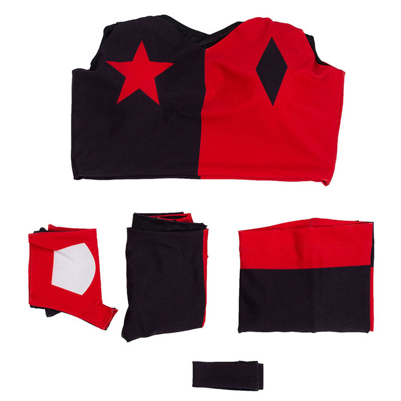 The Suicide Squad Harley Quinn Outfits Cosplay Costumes