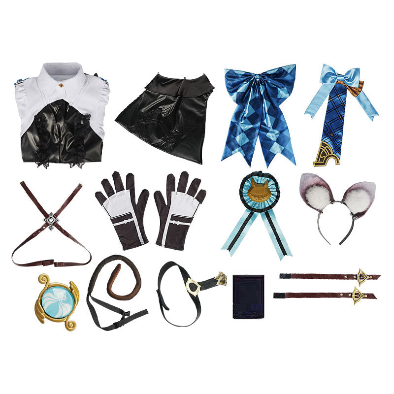 Genshin Impact Lynette Cosplay Costumes