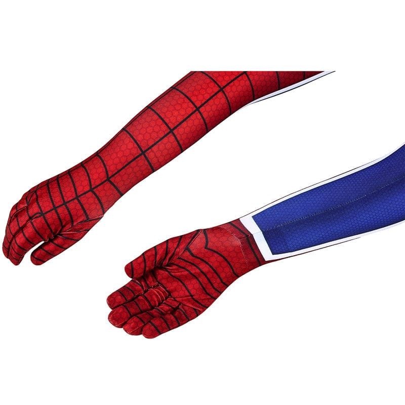 Spider-Man PS4 Spider-Punk Suit Kids Jumpsuit Cosplay Costumes