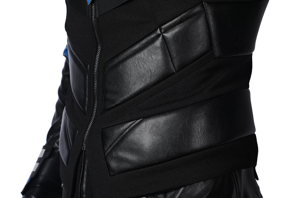 Batman Gotham Knight Nightwing Battle Suit Male Cosplay Costumes