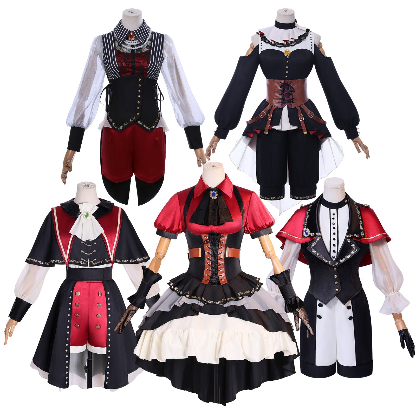 omgcos BanG Dream Togawa Sakiko Yahata Umiri Wakaba Mutsumi Cosplay Costume