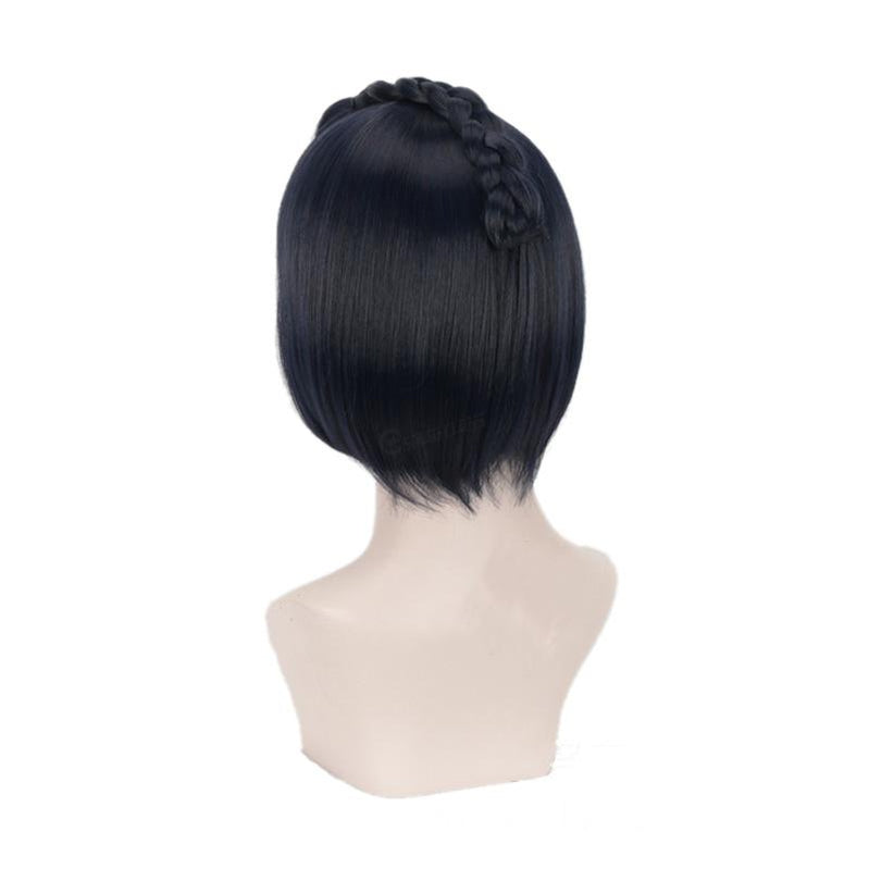 JoJo's Bizarre Adventure Golden Wind Bruno Bucciarati Short Black Cosplay Wigs