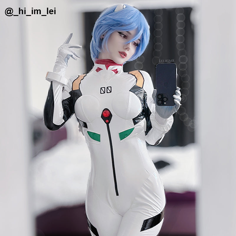 Ready To Ship EVA Ayanami Rei Combat Suit Cosplay Costume