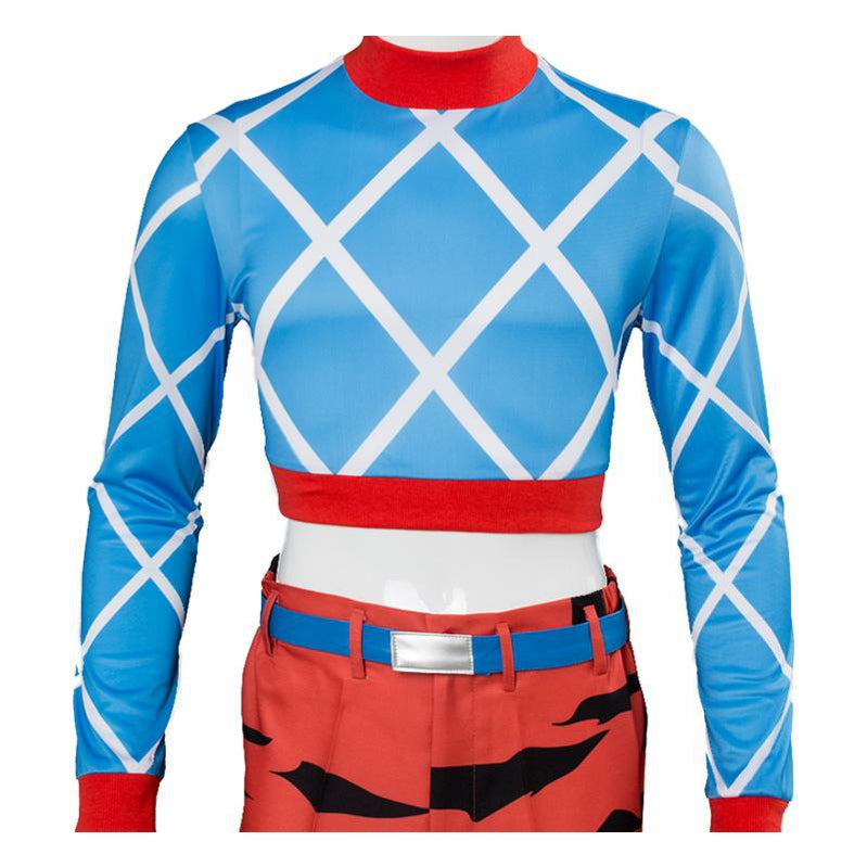 JoJo's Bizarre Adventure Golden Wind Guido Mista Cosplay Costume