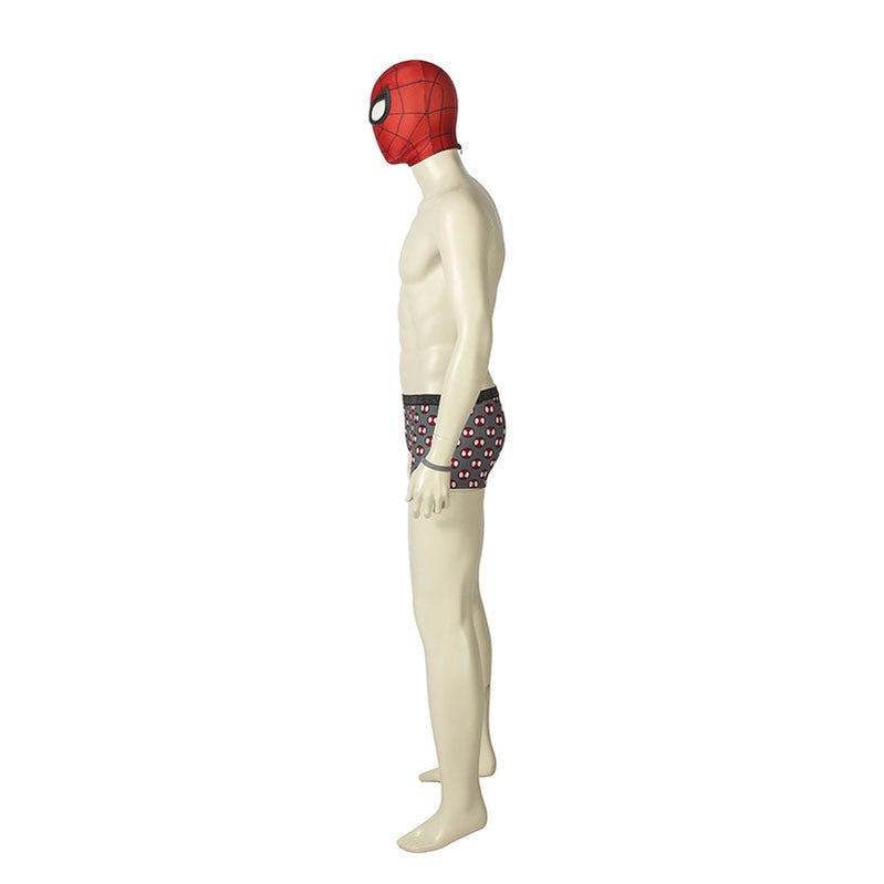 Spider-Man PS4 Peter Parker Undies Shorts and Wristband Cosplay Costume