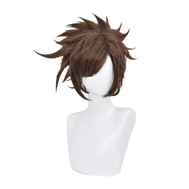 JoJo's Bizarre Adventure Battle Tendency Joseph Joestar Brown Cosplay Wigs