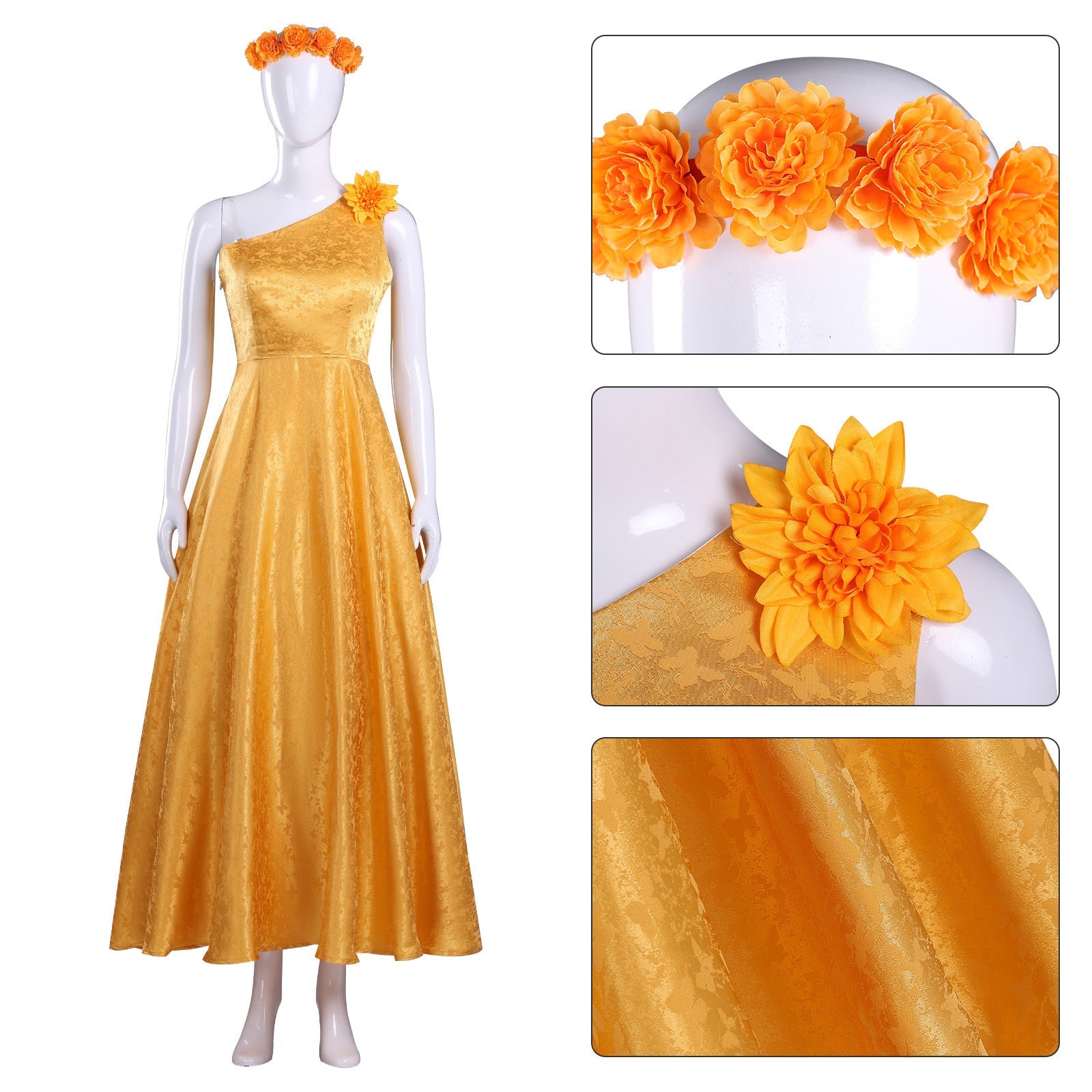 Zoo 2 Non-Mammalians Rise Judy Hopps Yellow Dress Cosplay Costumes