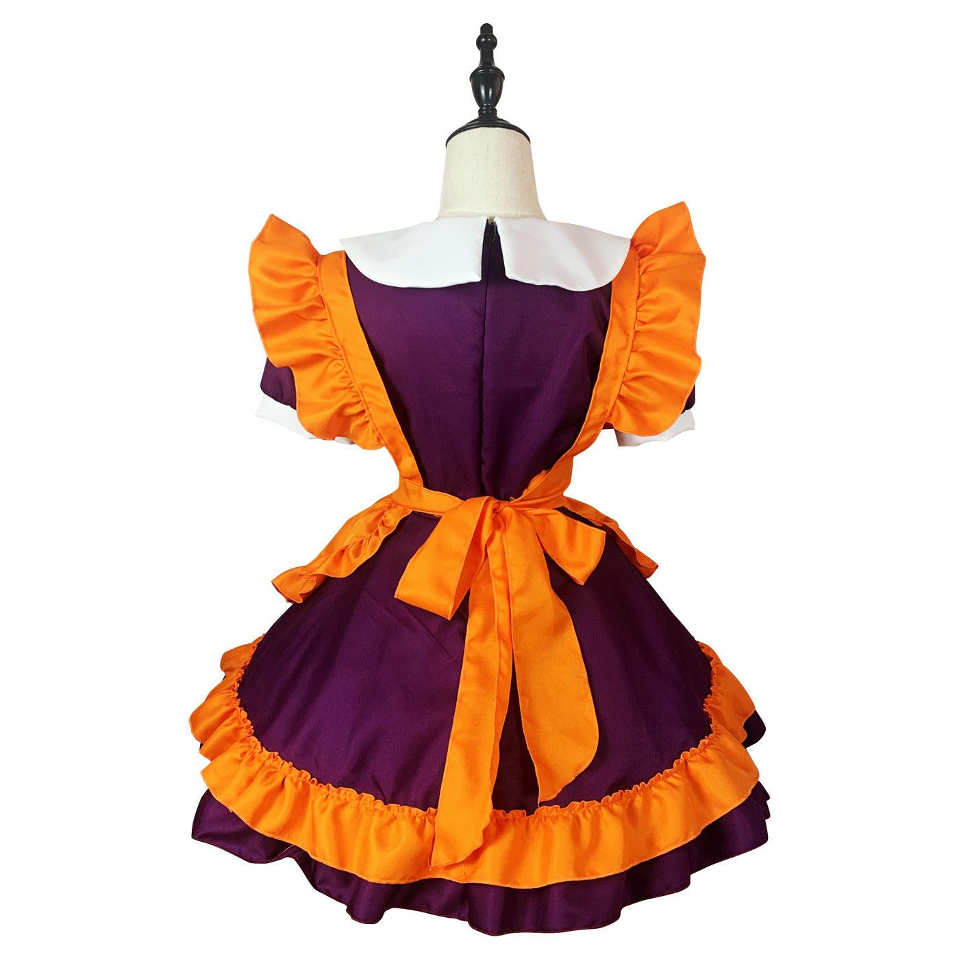 Waitress Plus Size Maid Outfit Halloween Fancy Cosplay Costume