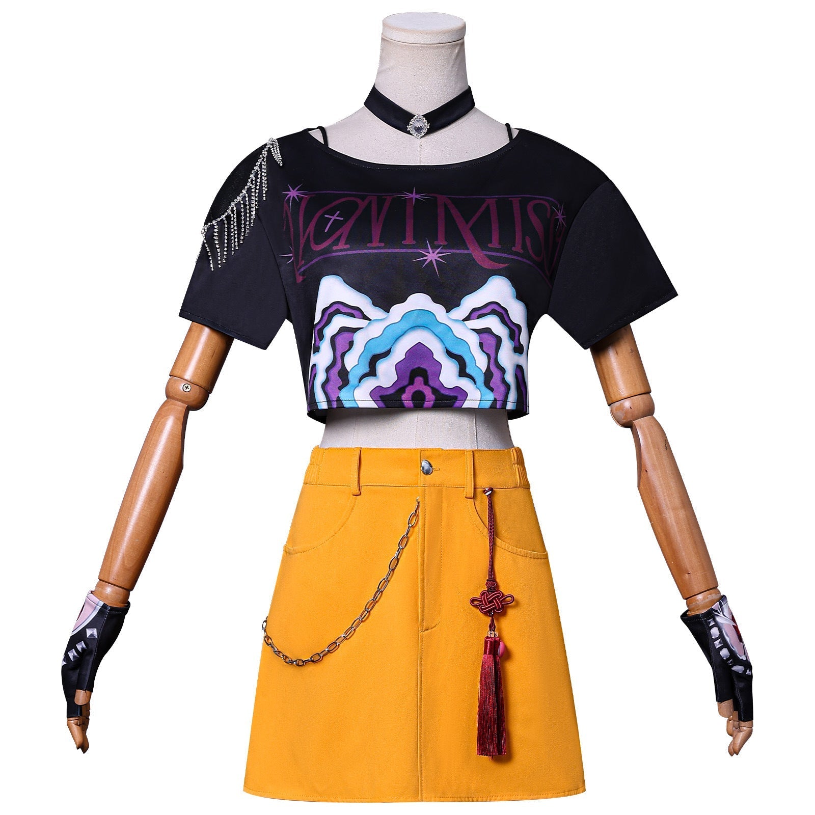 KPop Demon Hunters Mira Outfit Fullset Adult Kids Cosplay Costumes