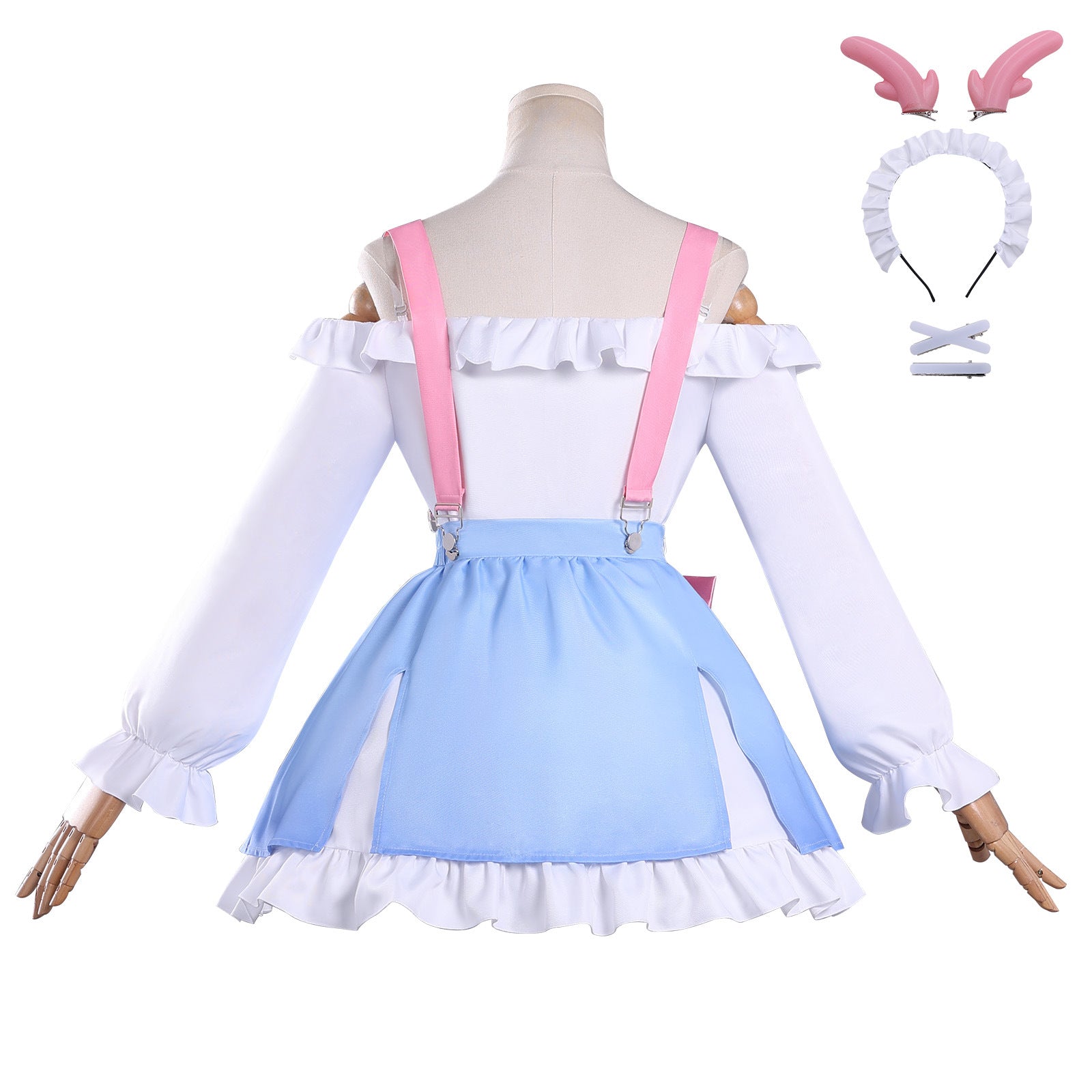 Game Honor of Kings X Luckin Yao Deerie Full Set Cosplay Costumes